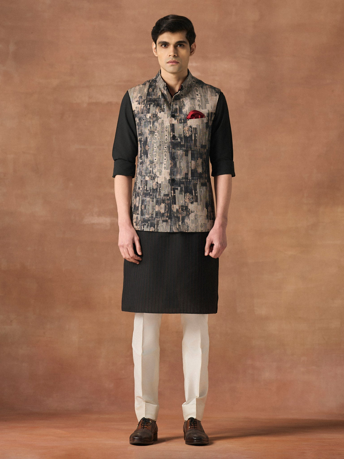 ARCHITECTURAL TRACE WAISTCOAT