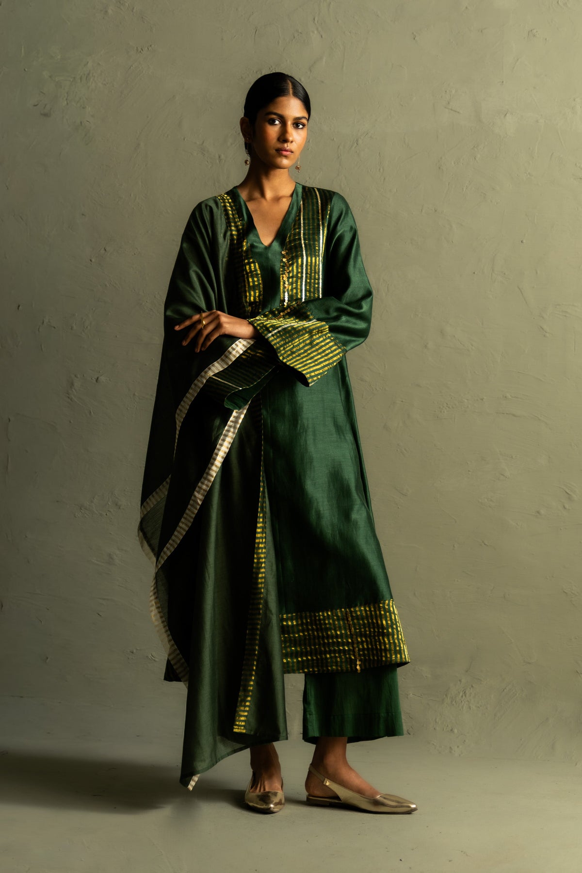 Ojas Flared Kurta Set