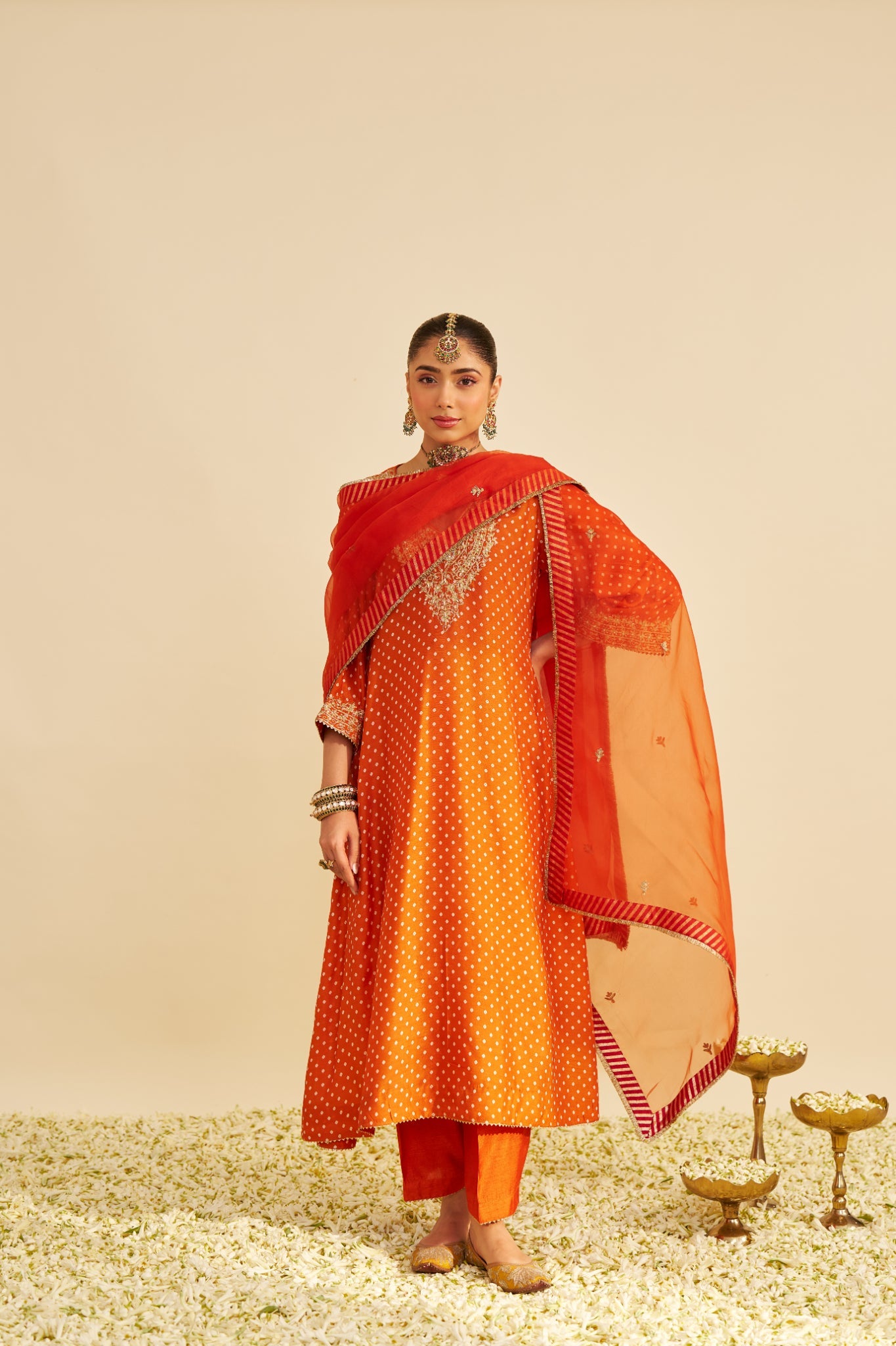 ZALIYAH - LONG CHAUGA WITH SALWAR