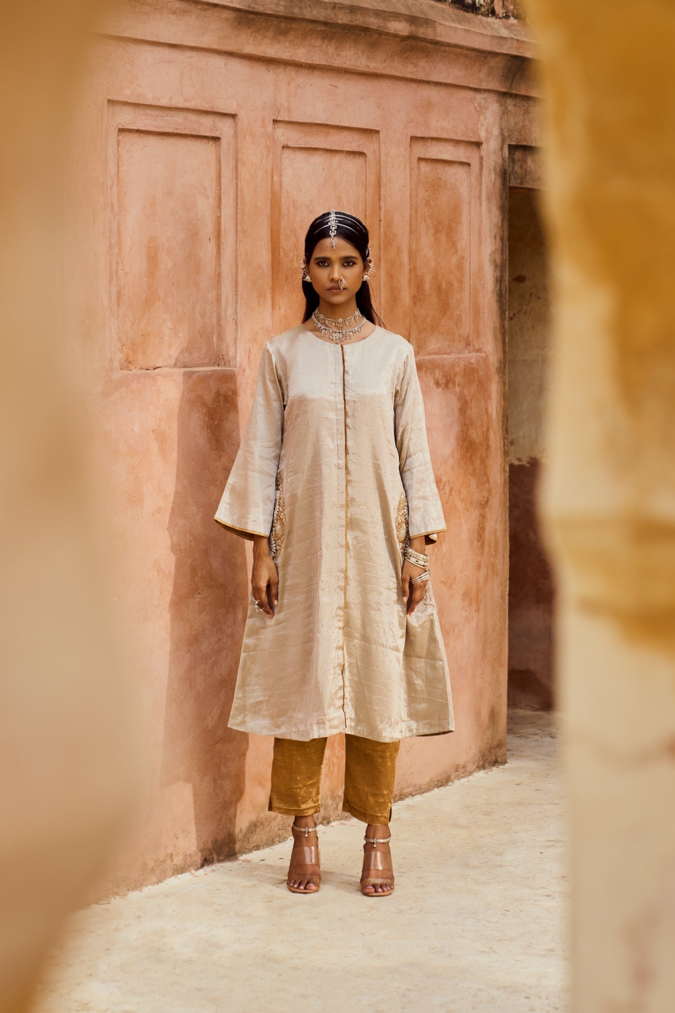 Sona chandi surajamukhi kurta