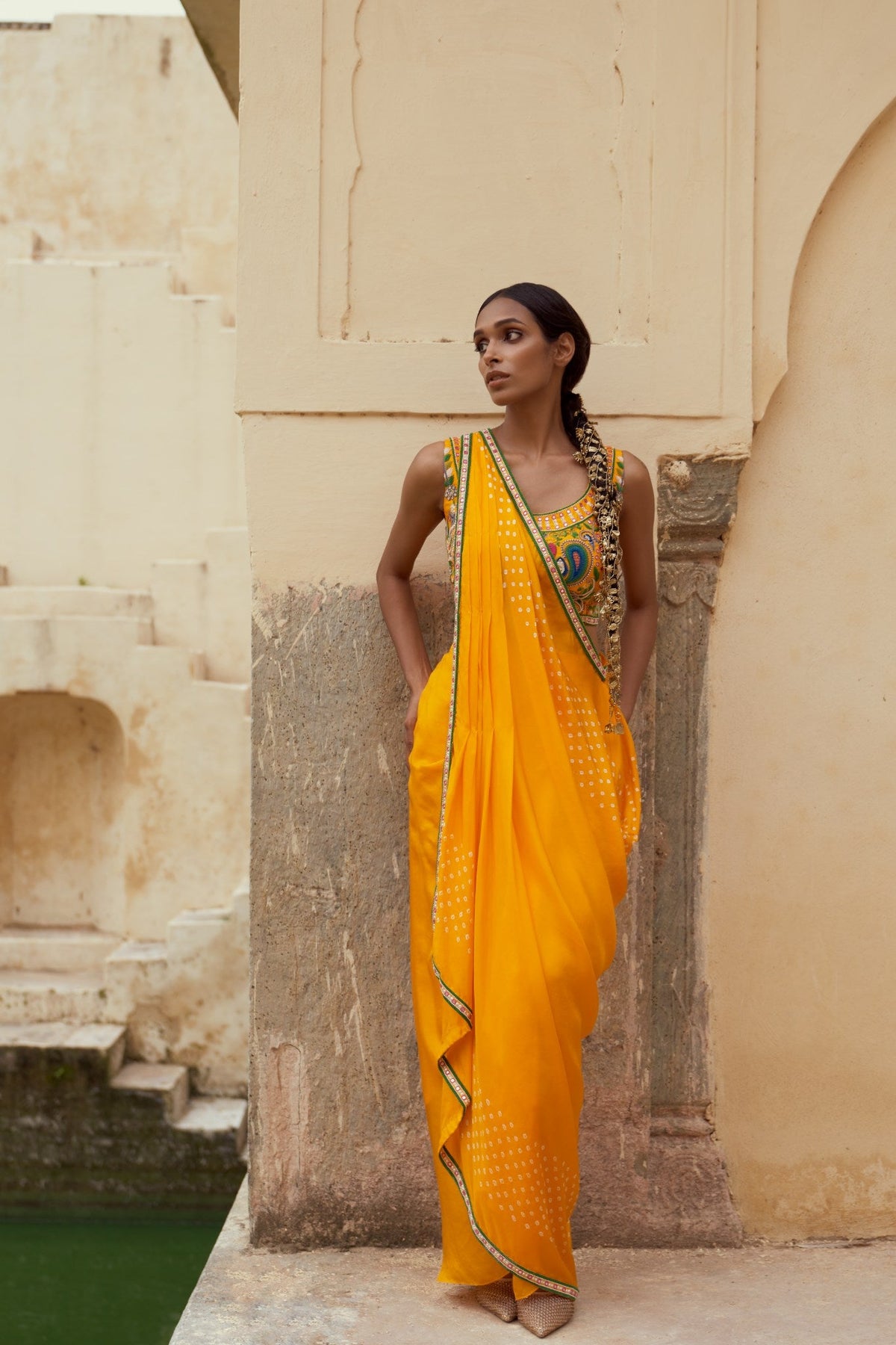 3 pc bohemian drape set