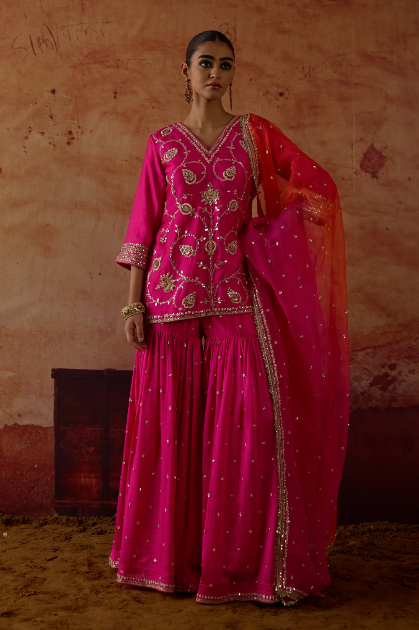 Falguni Sharara Set