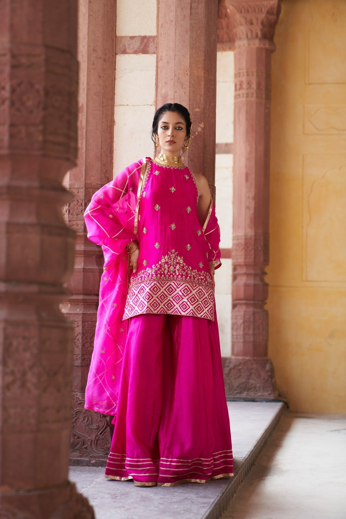 Strappy kamal sharara