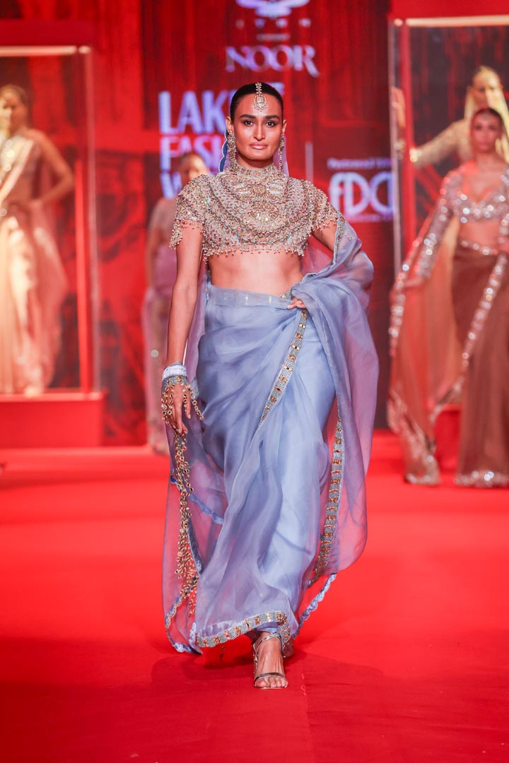 Neelambara Saree Set