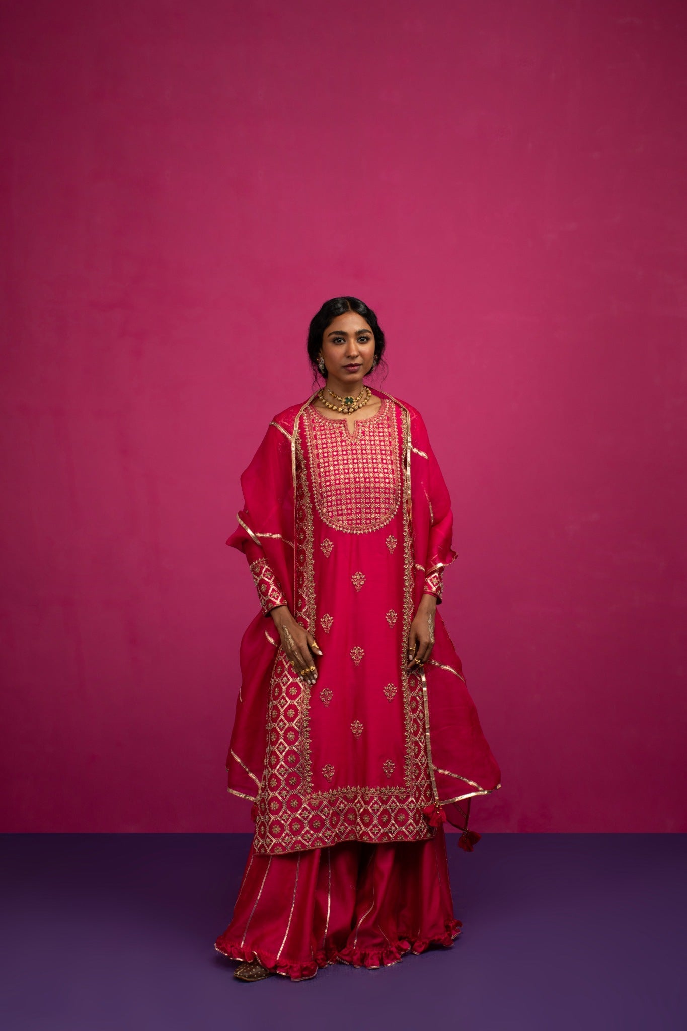 Ghoomar sharara