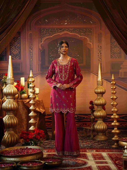 pink suit set - image 1