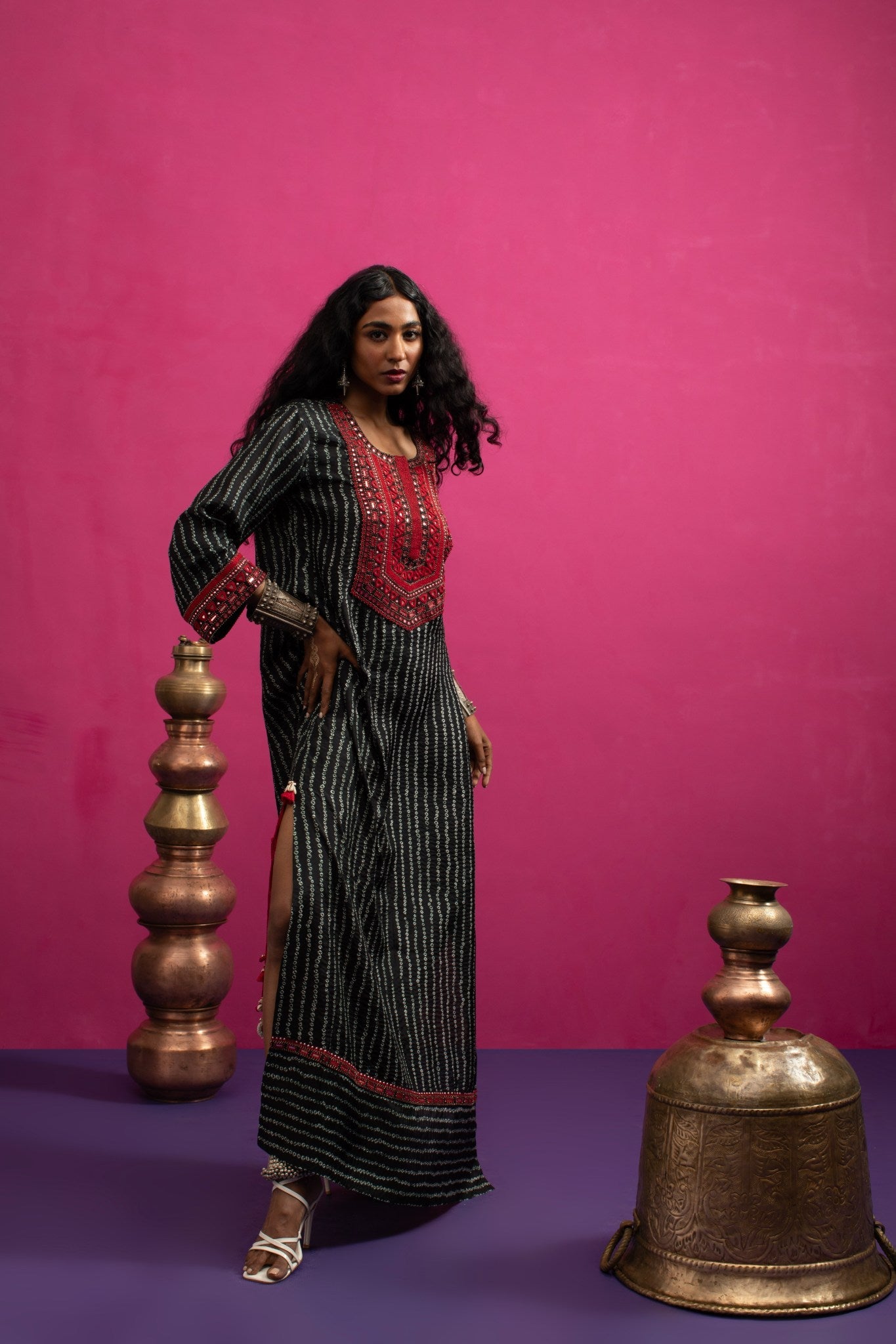Bandhani Magic Kaftan