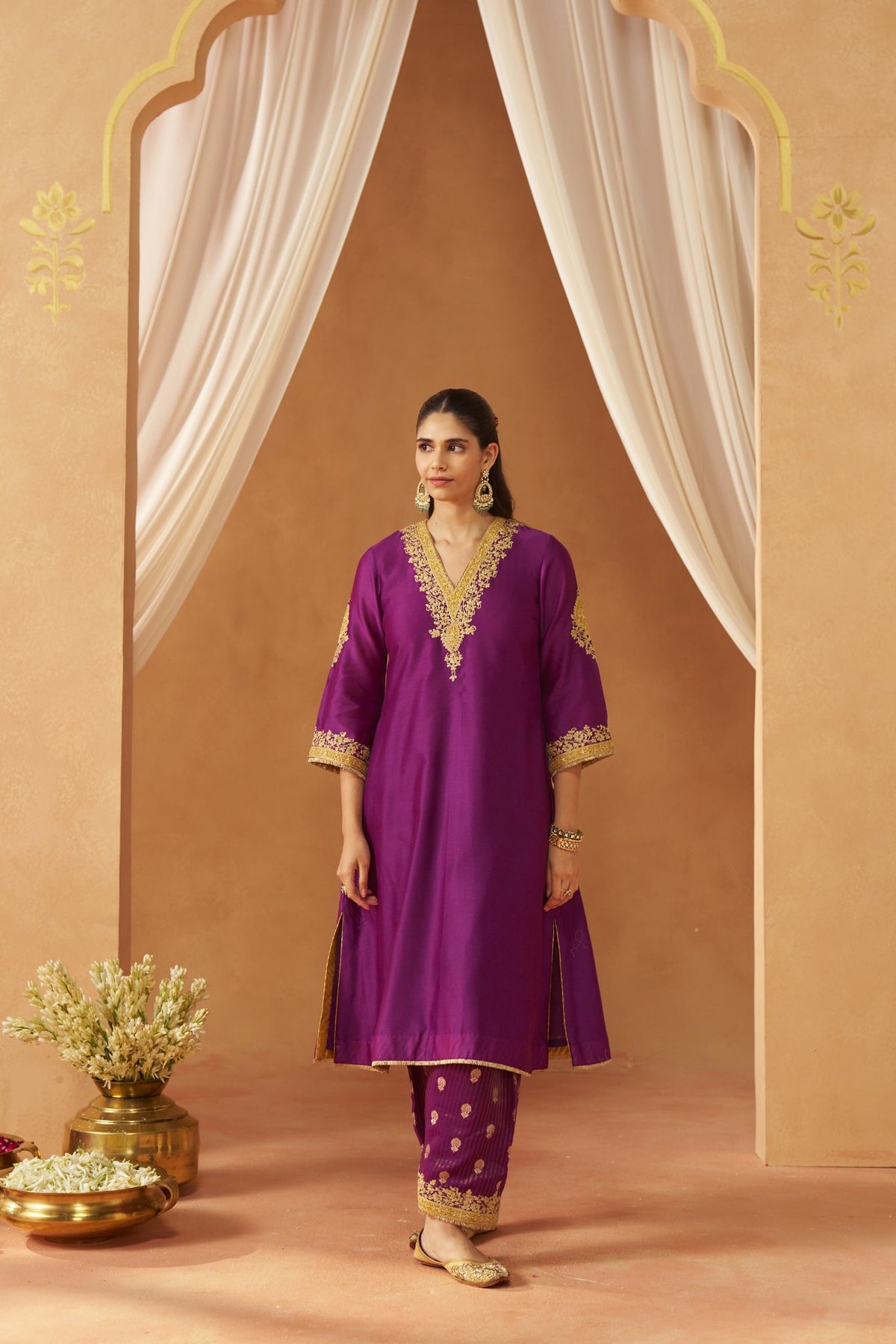 Liana Deep  Chauga with Salwar and Dupatta