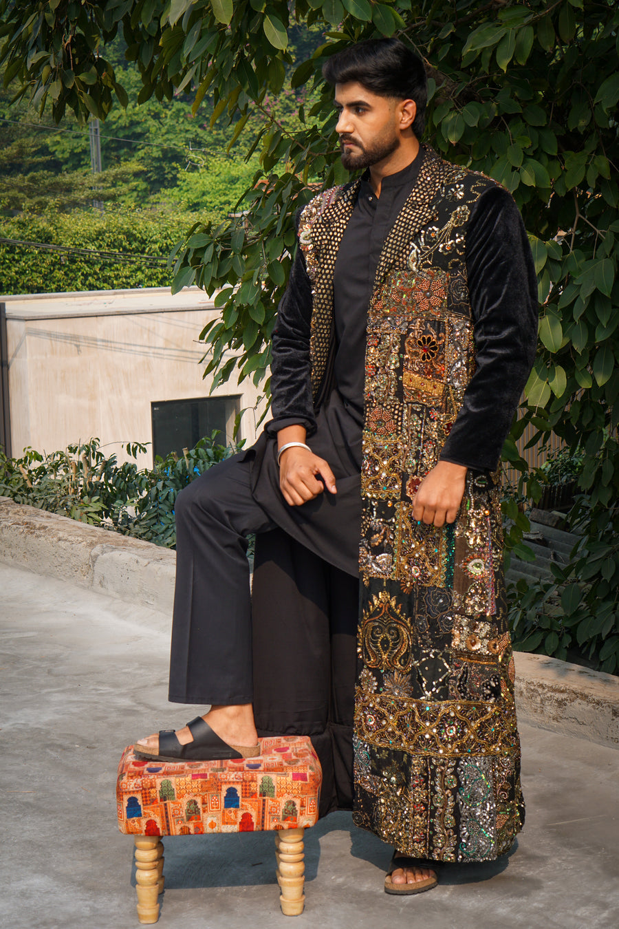 Sultan-e-Noor Regal Heritage Sherwani Coat