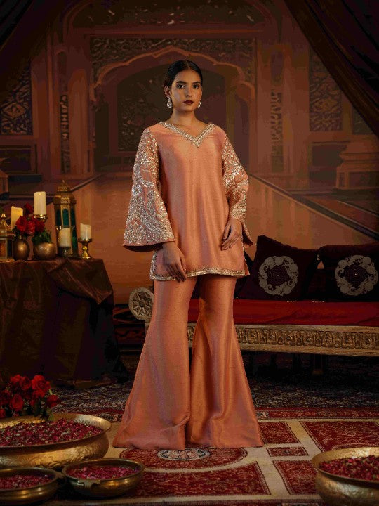 dusty rose pink suit set - image 1