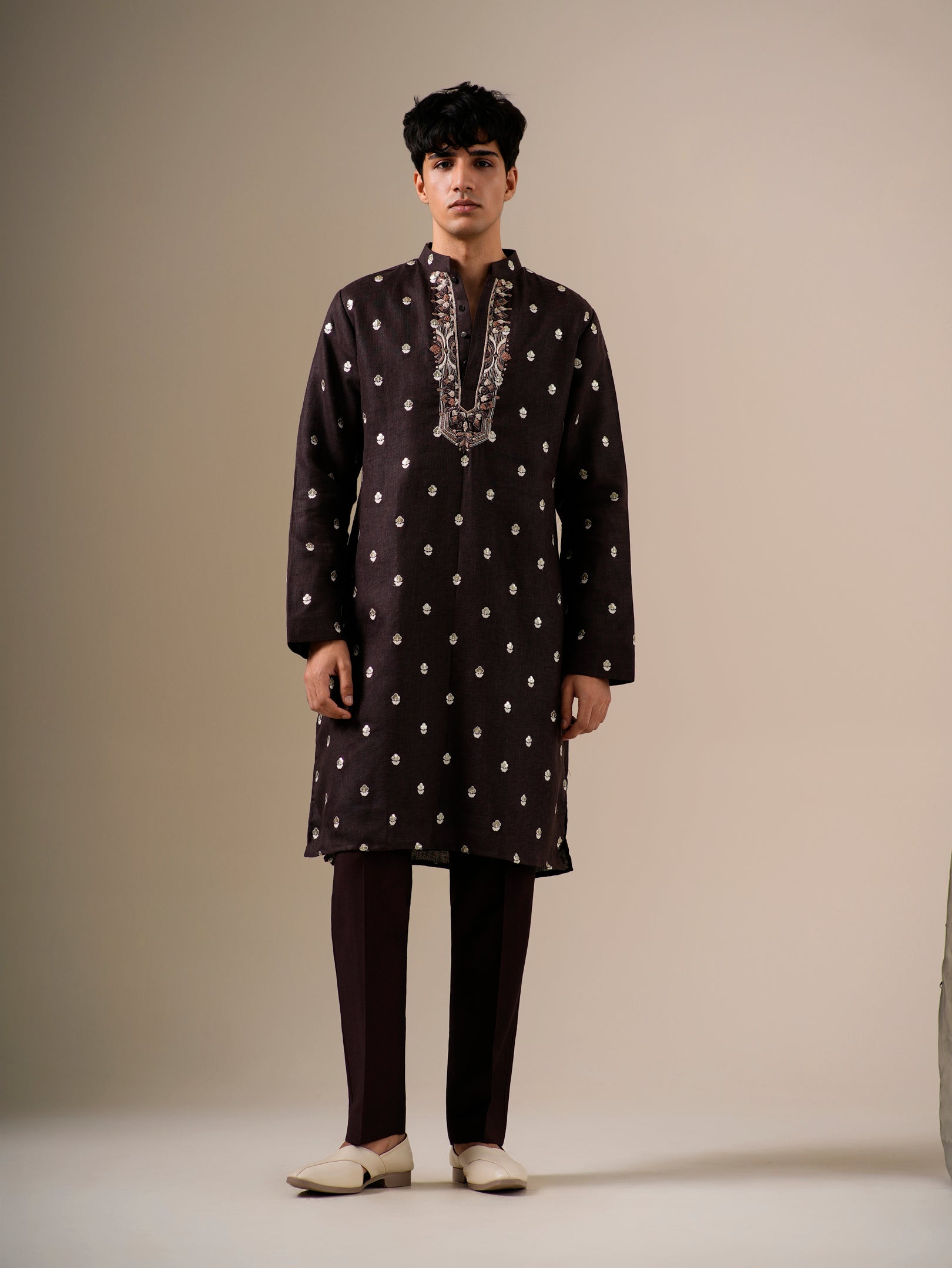 Cacao Majesty Kurta Set