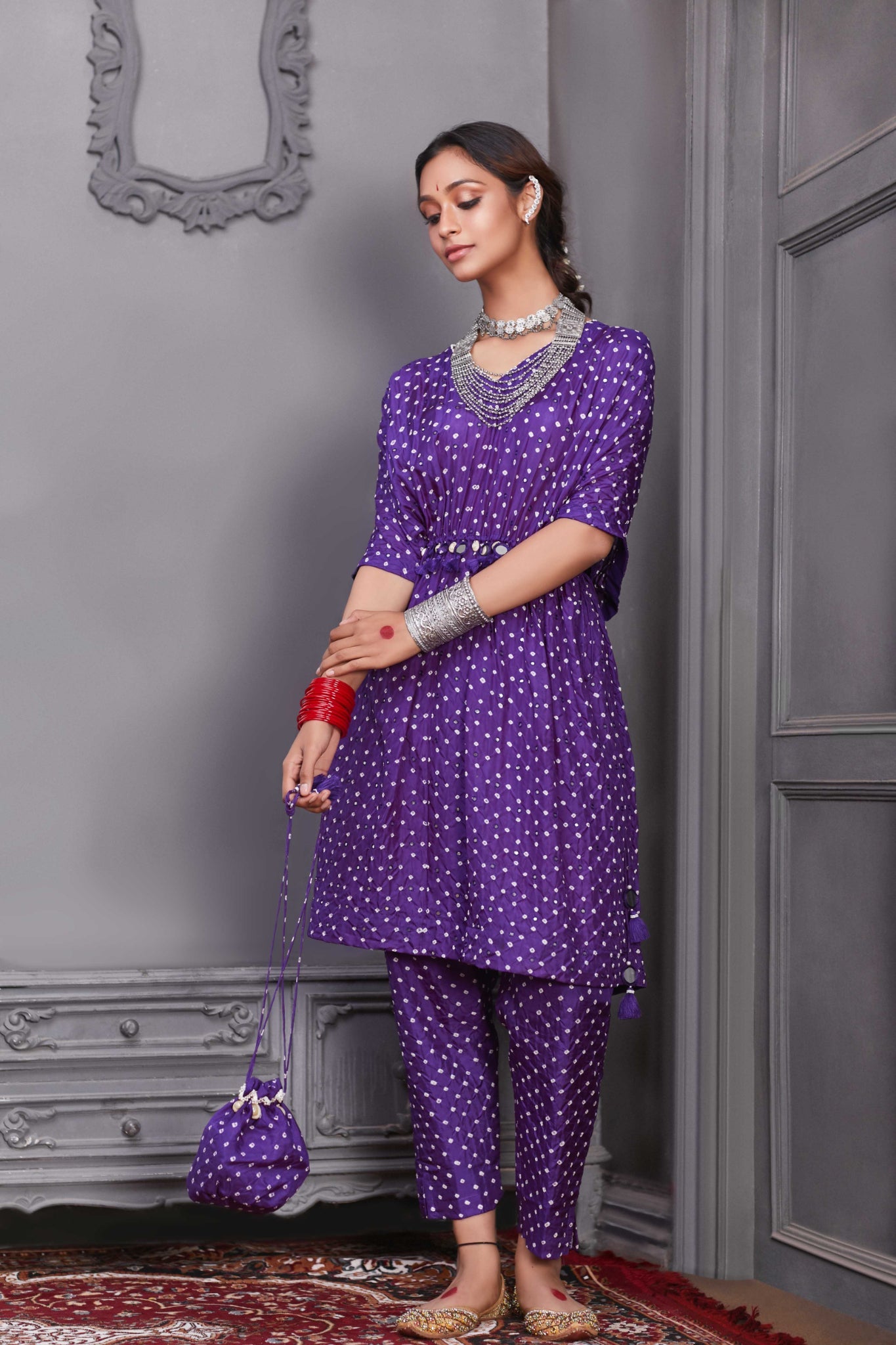 Saaz funky kaftan set