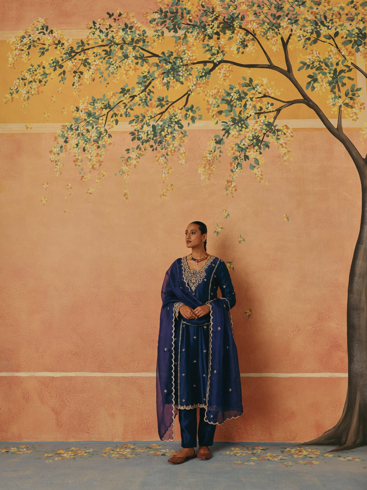Neelam Nazakat Kurta Set