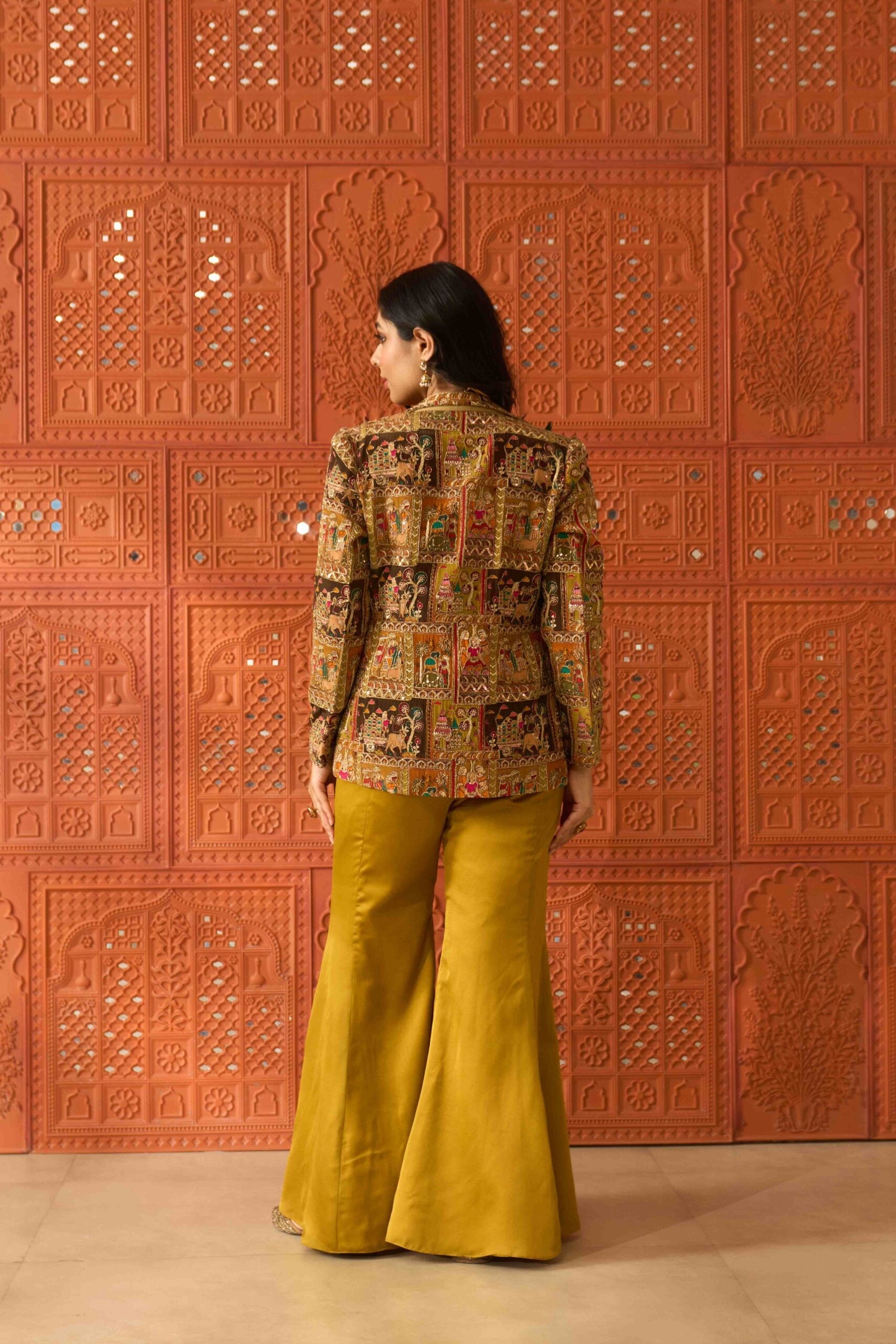 Saanjh Jacket Set