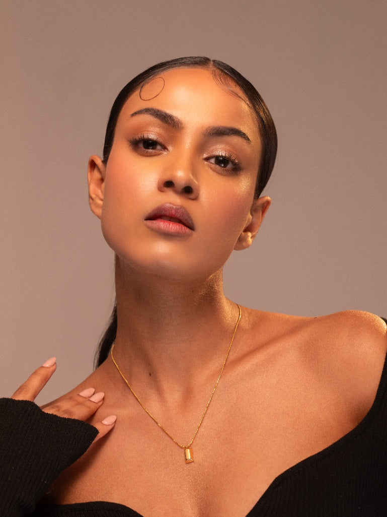 The Gold Brick Necklace