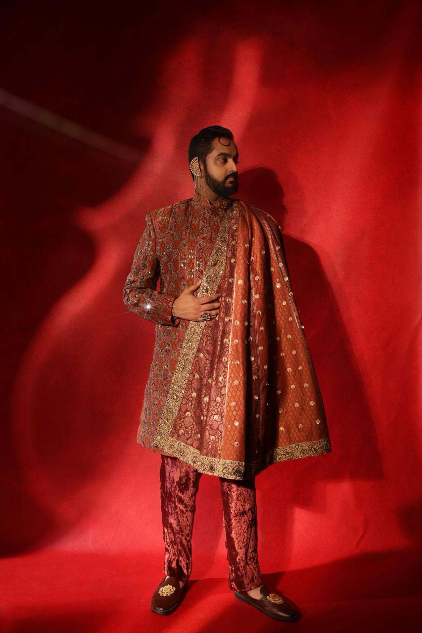 Rajvesha Sherwani Set