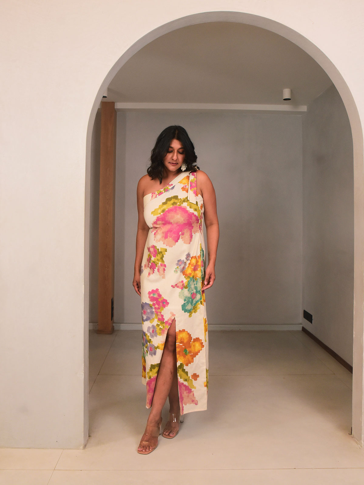 Em One Shoulder dress