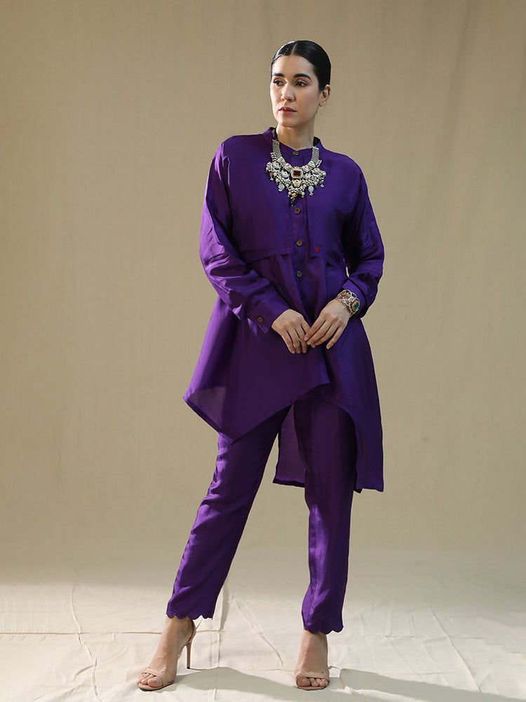 Purple Hearts Coord Set