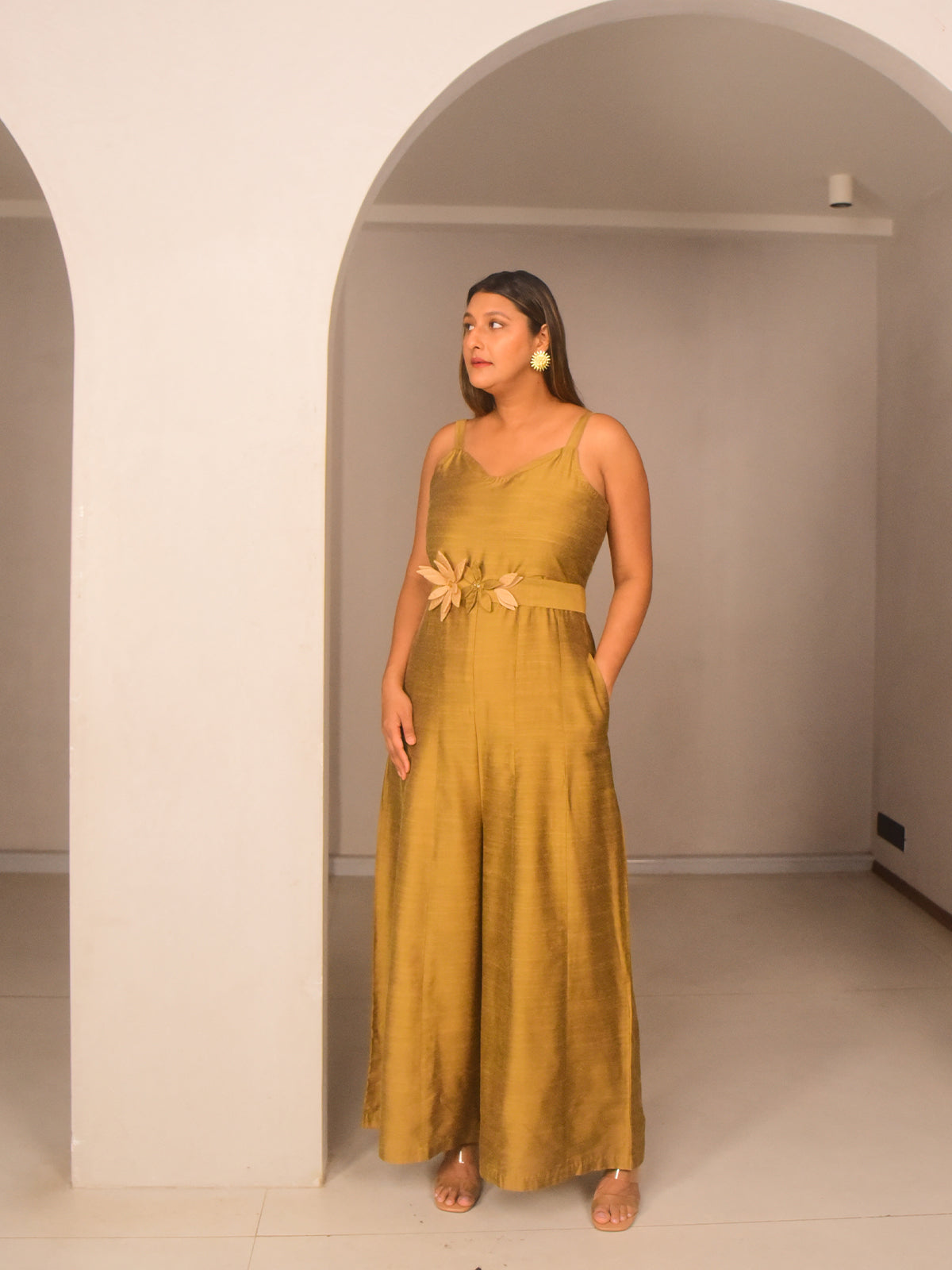 Sia Silk Jumpsuit
