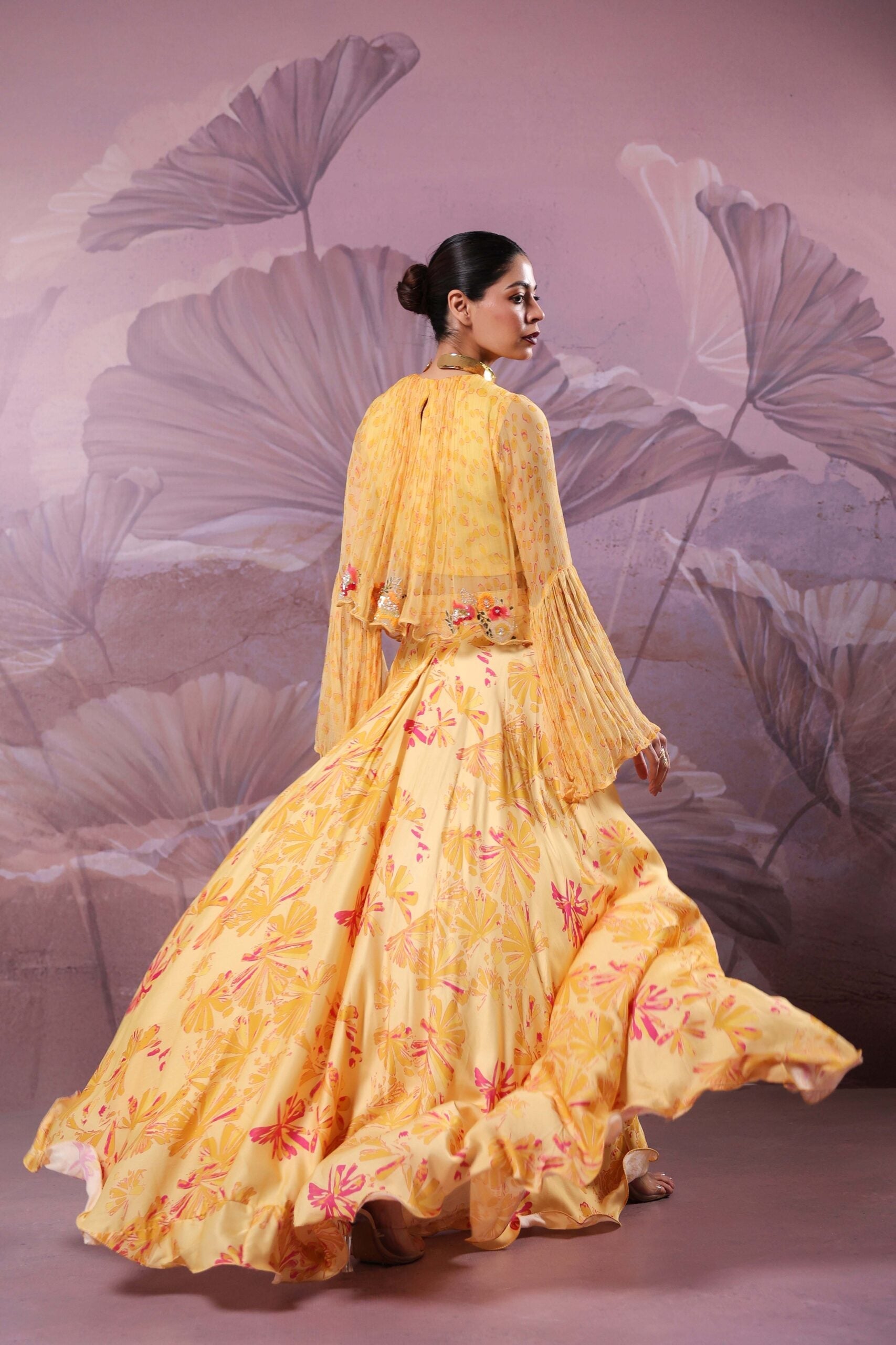 The Kesar Bagh                       Skirt top set