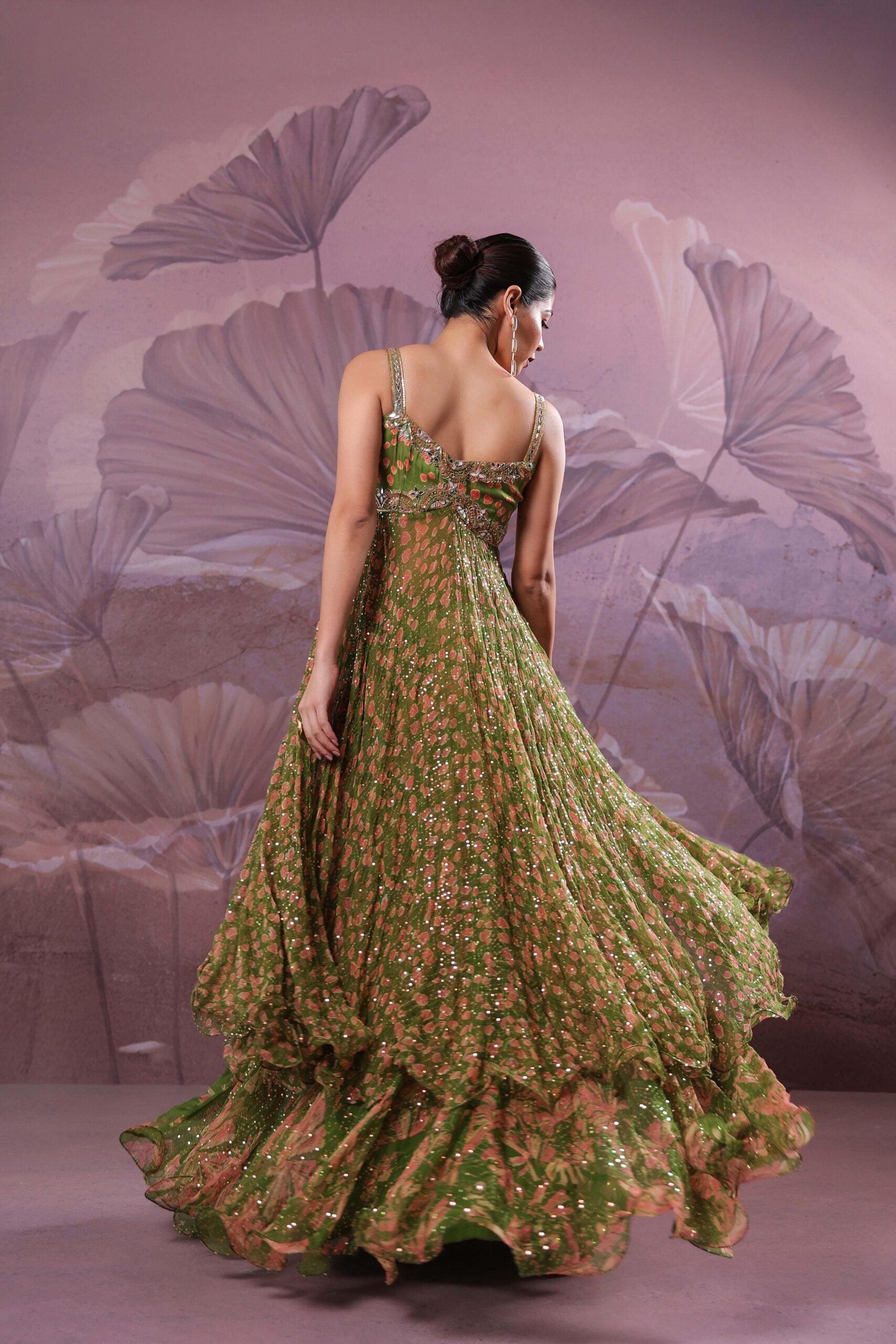 The Calcutta Mehendi set       in avacado green