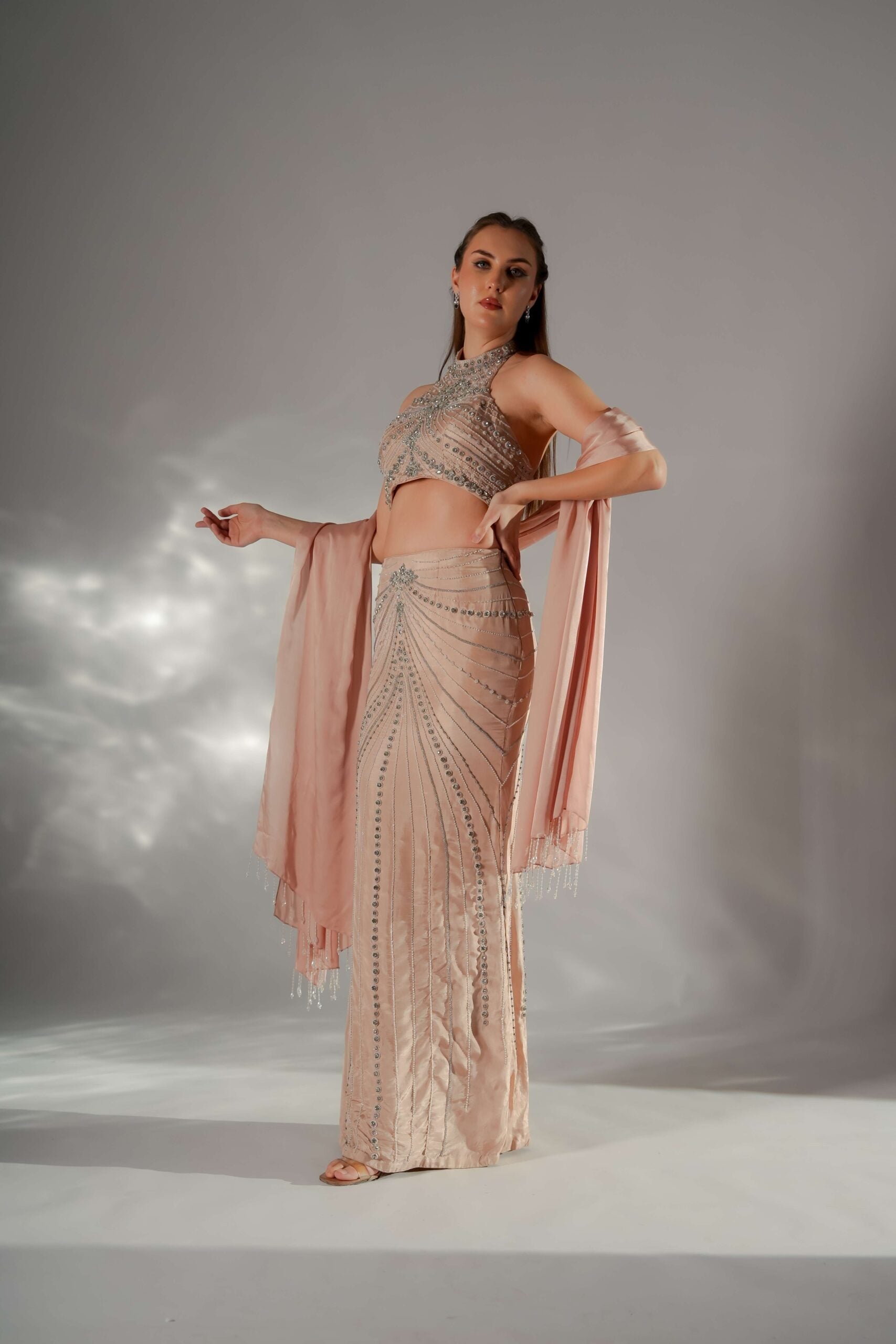 Silver whisper co-ord set