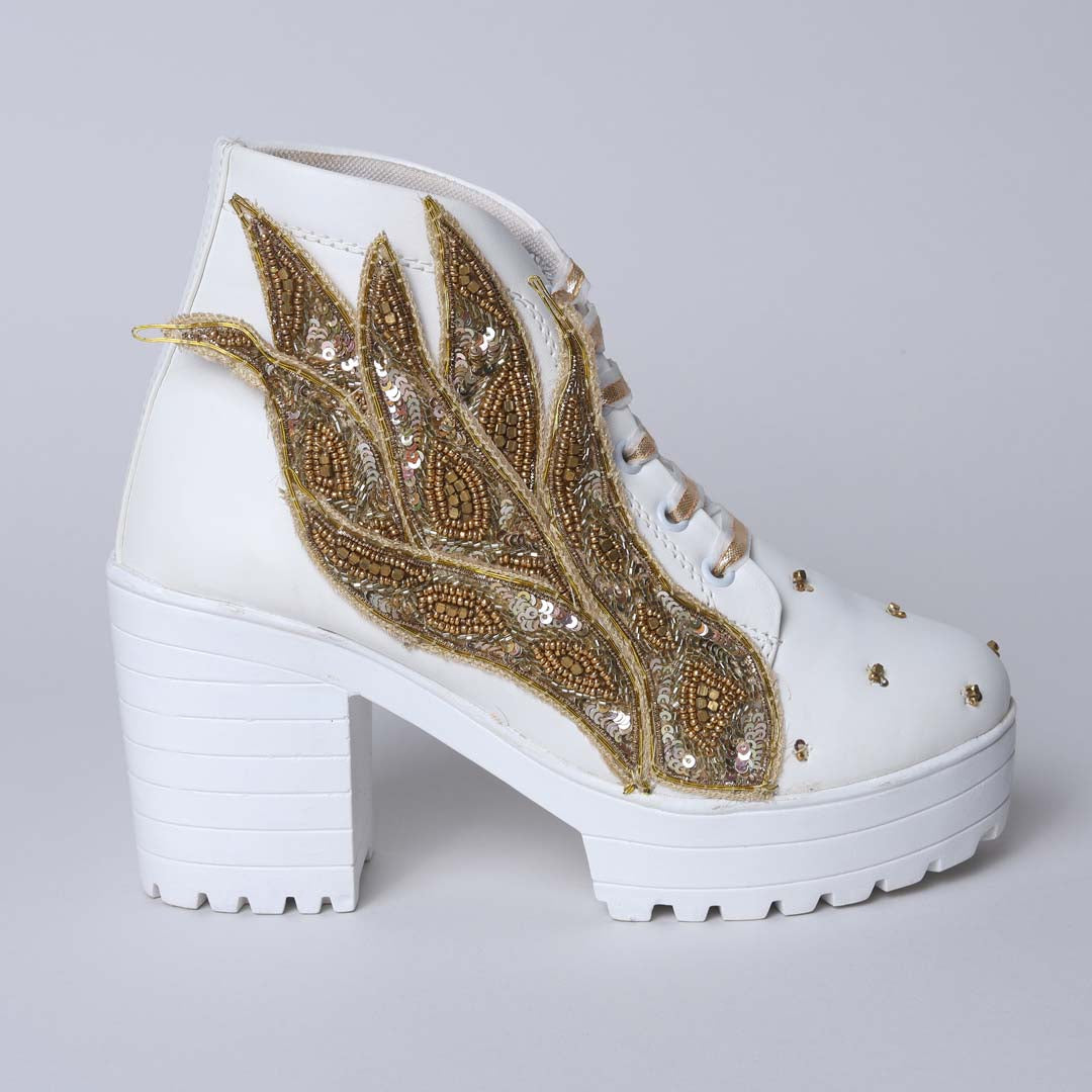 Goddess Gold Boots
