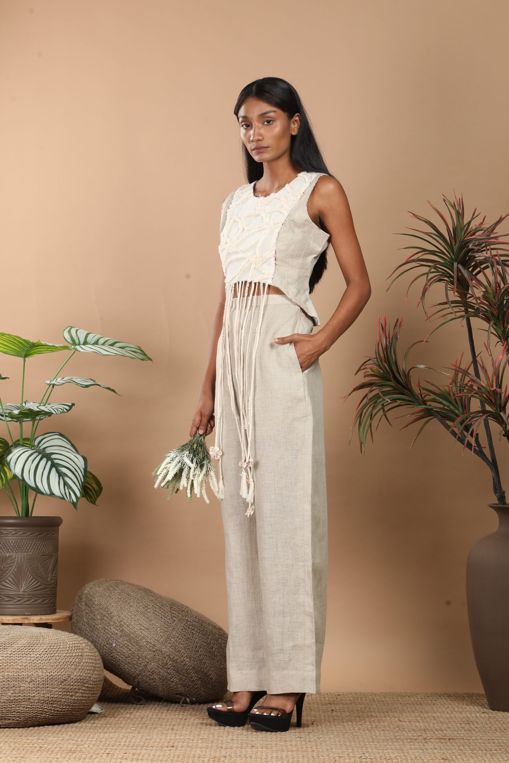 Abstract fringes coord set