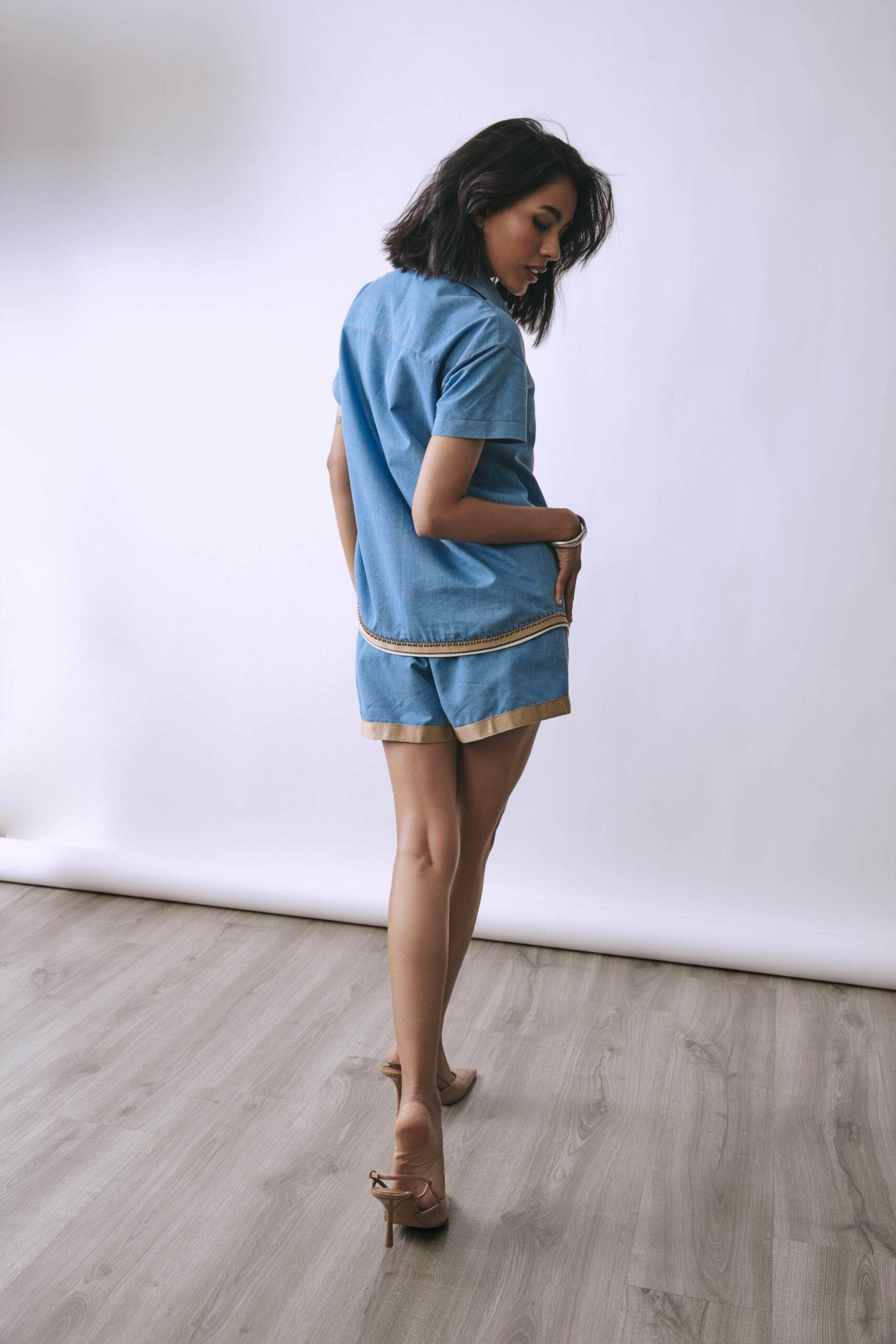 Ice Link Denim Co-ord Set