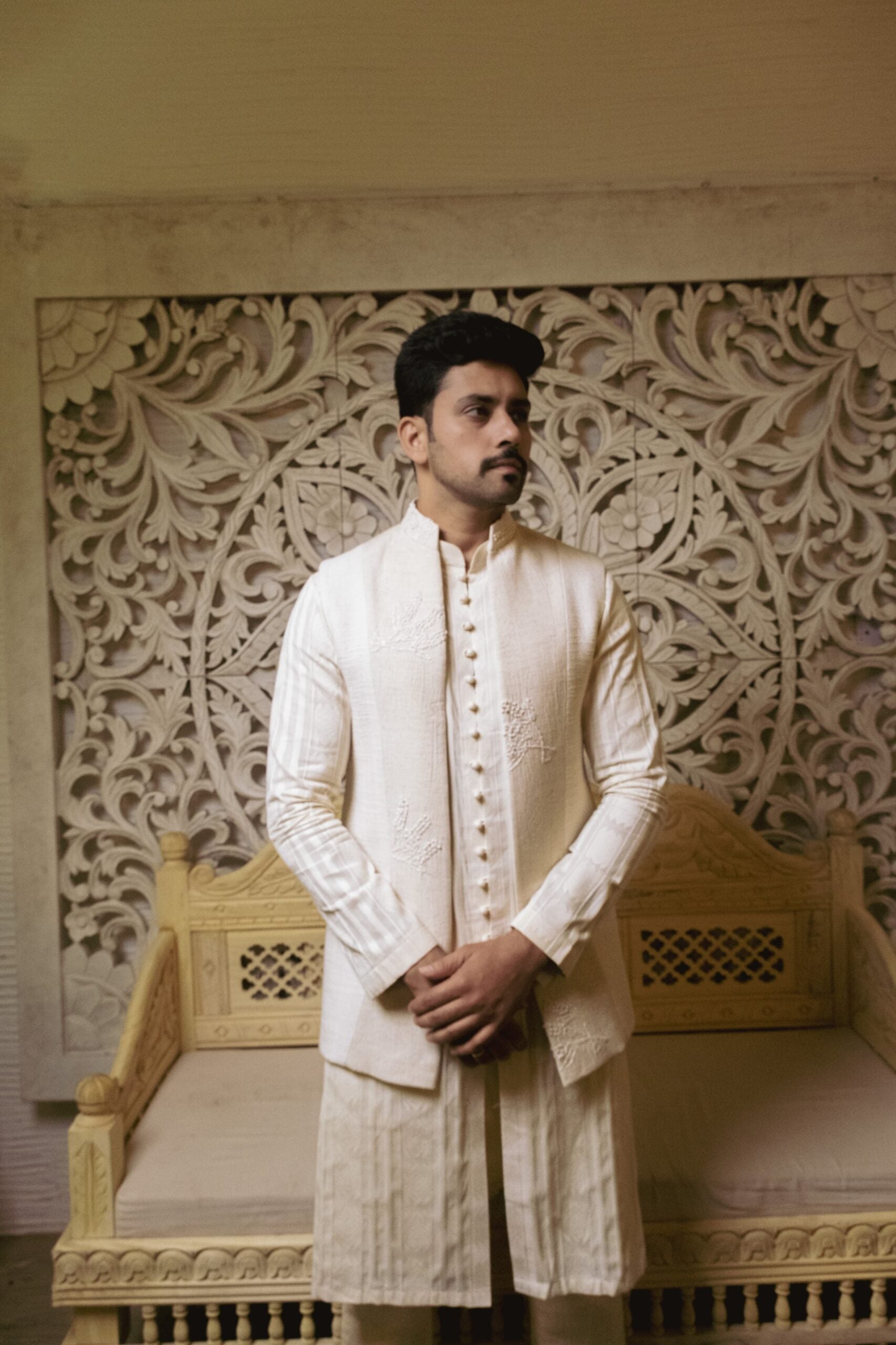 Half jacket kurta set