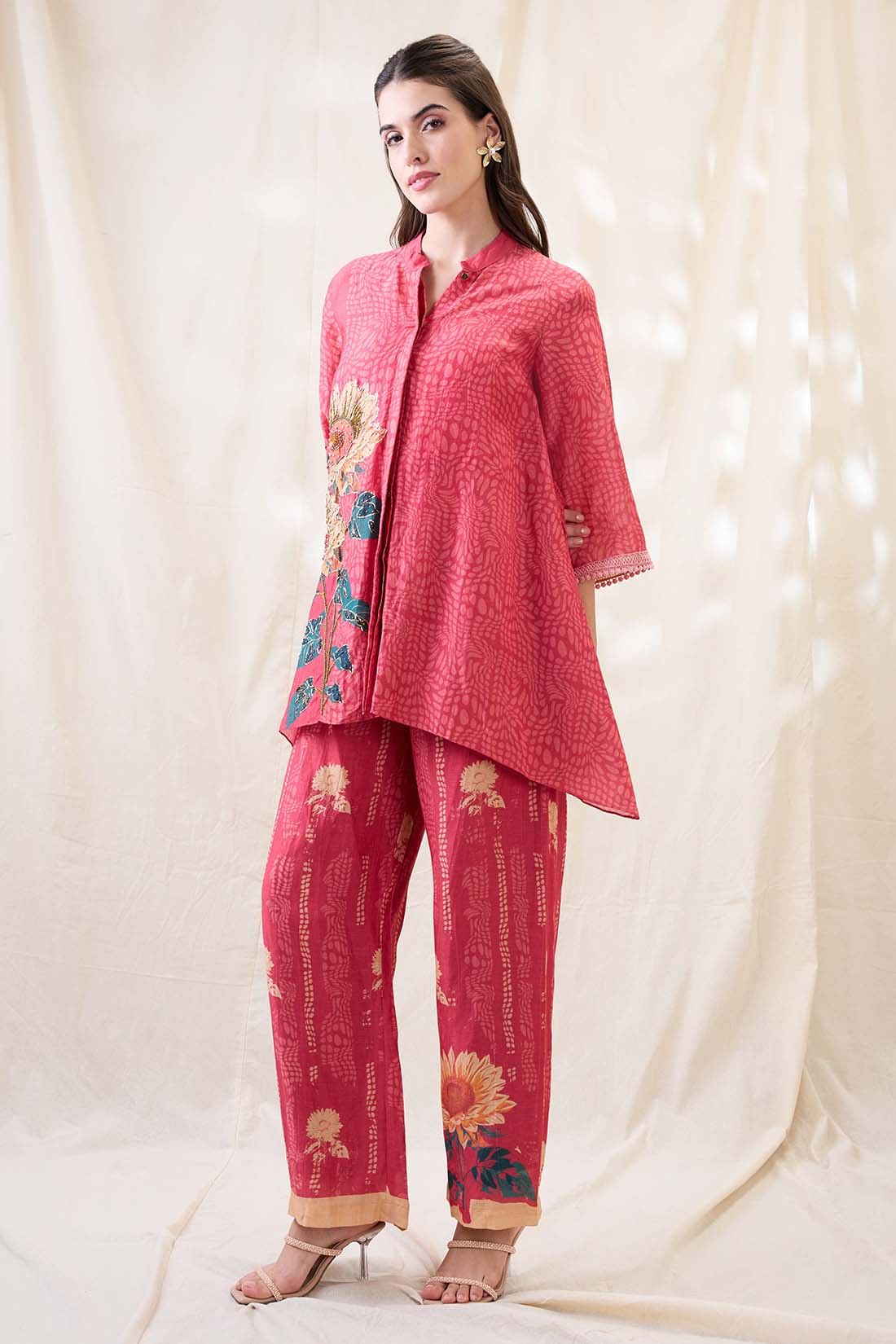 Ravya Embroidered co-ord set SP4604