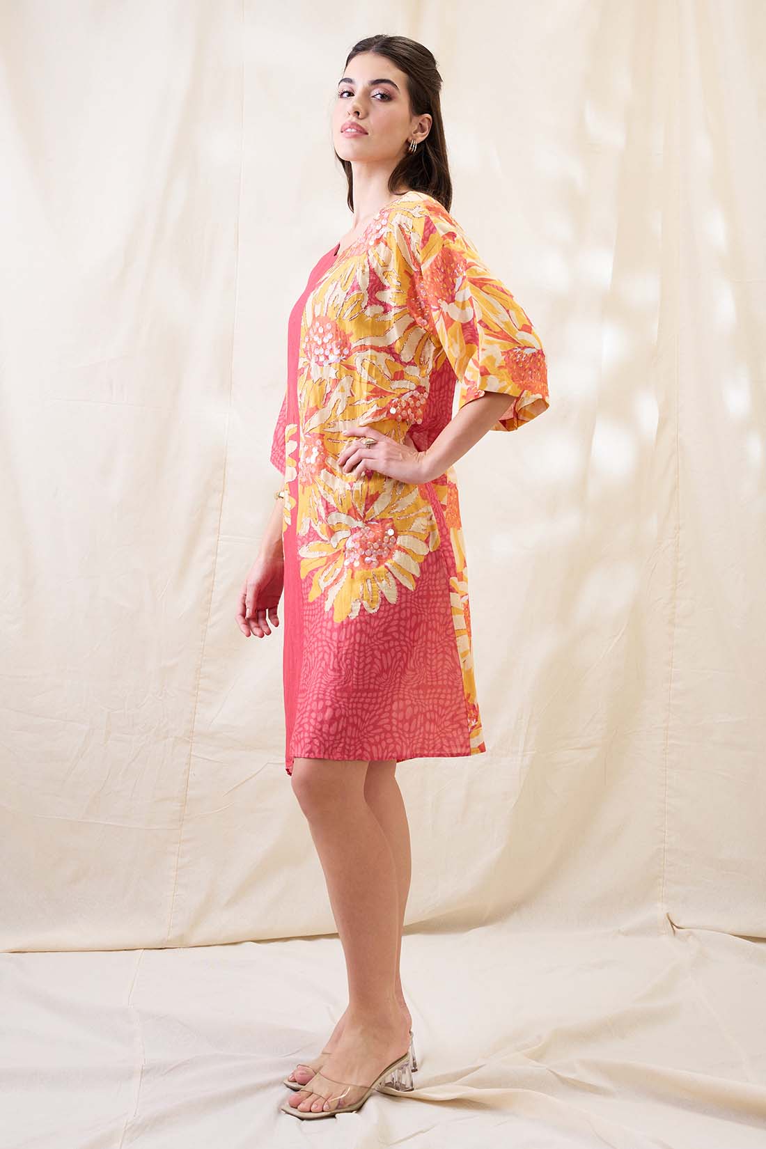 Ravya embellished boxy dress SP4621