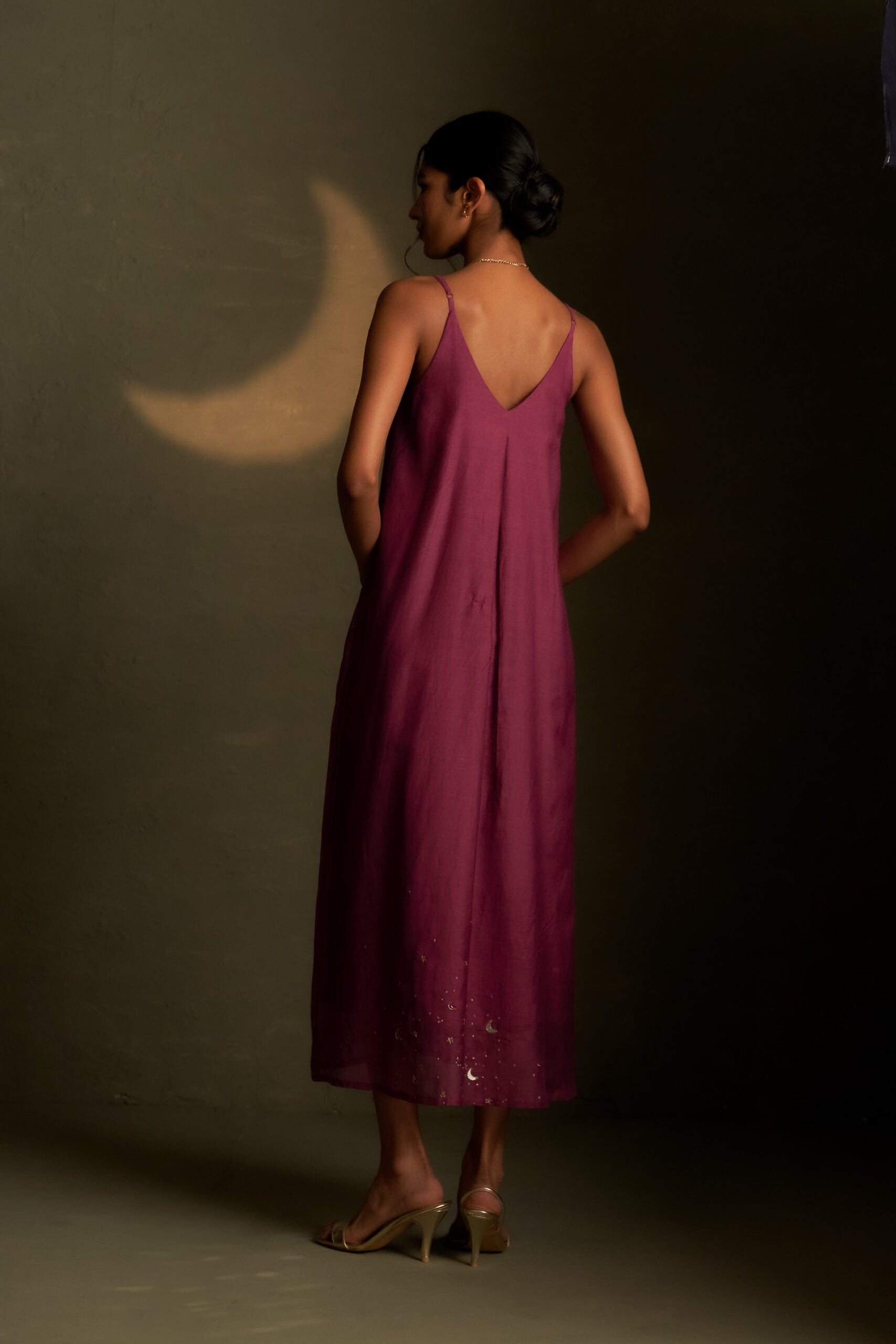 Twilight Magenta Chaand Sitara Dress
