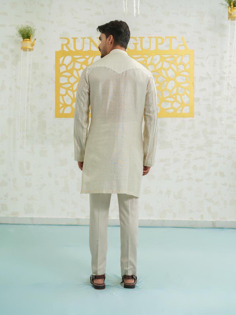 Patch Stripes kurta set