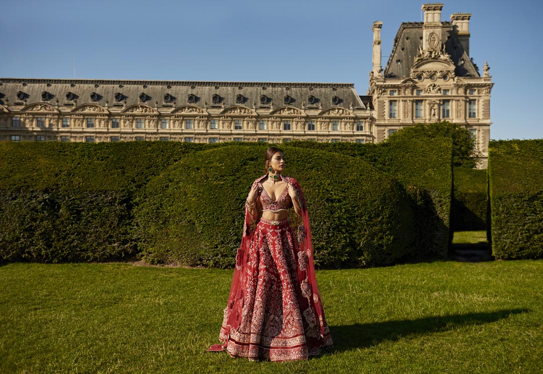 Red Lehenga Set