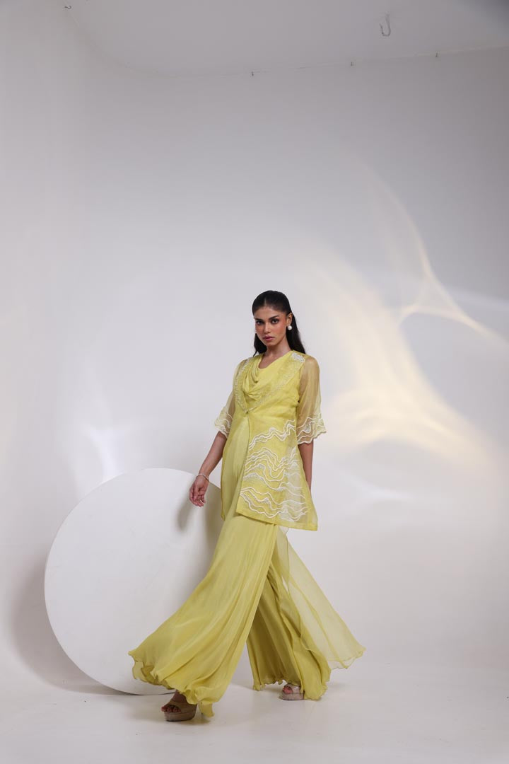 DORI WAVE JUMPSUIT AAD616YELLOW