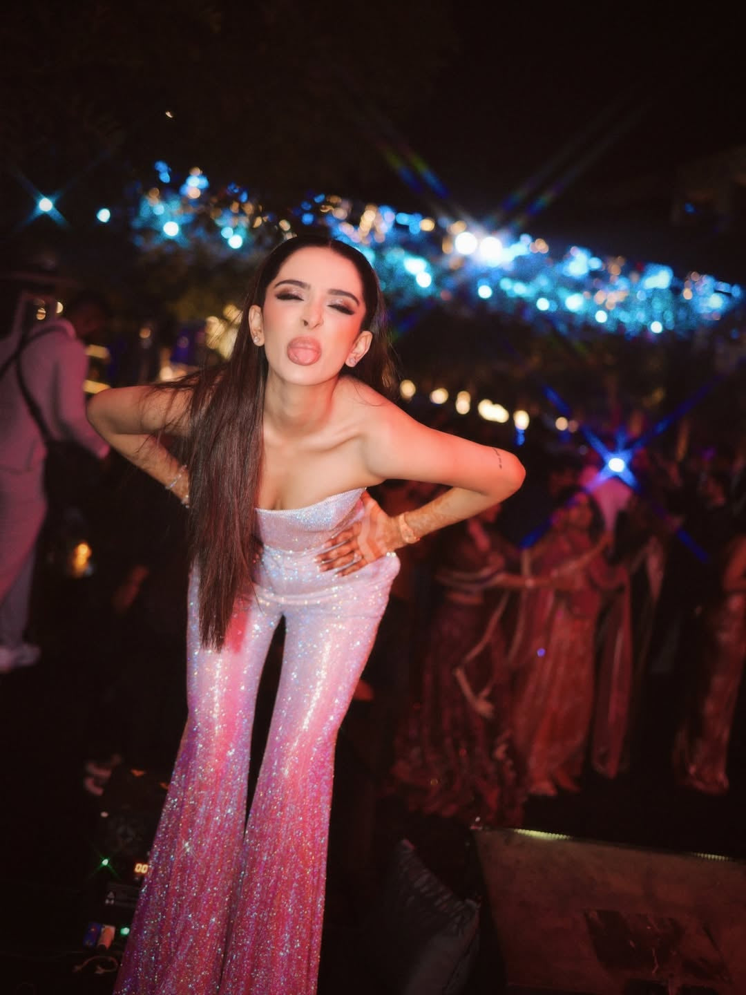 Ahana Raheja in Celestia Stardust Corset Set