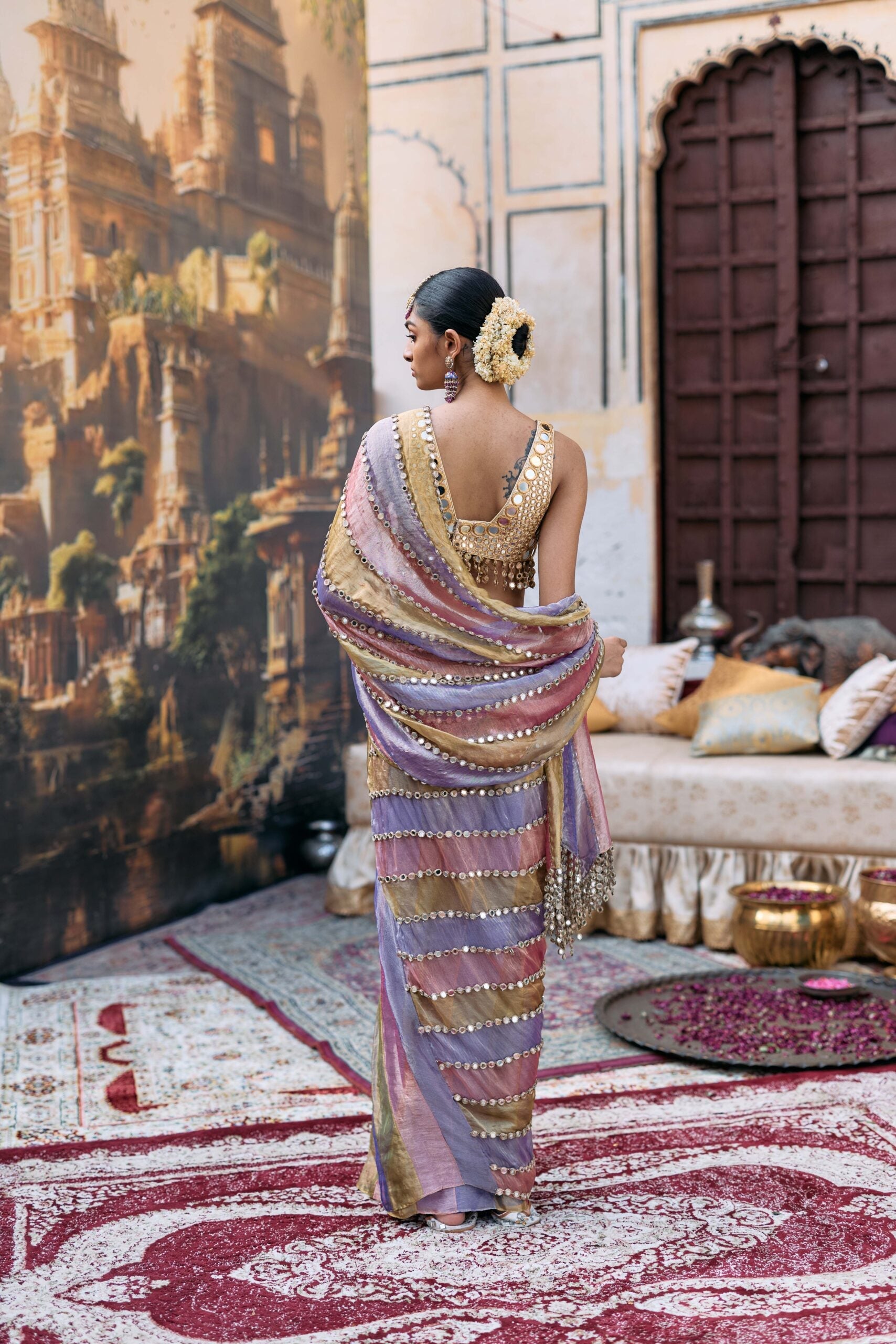 Rangmala Saree Set