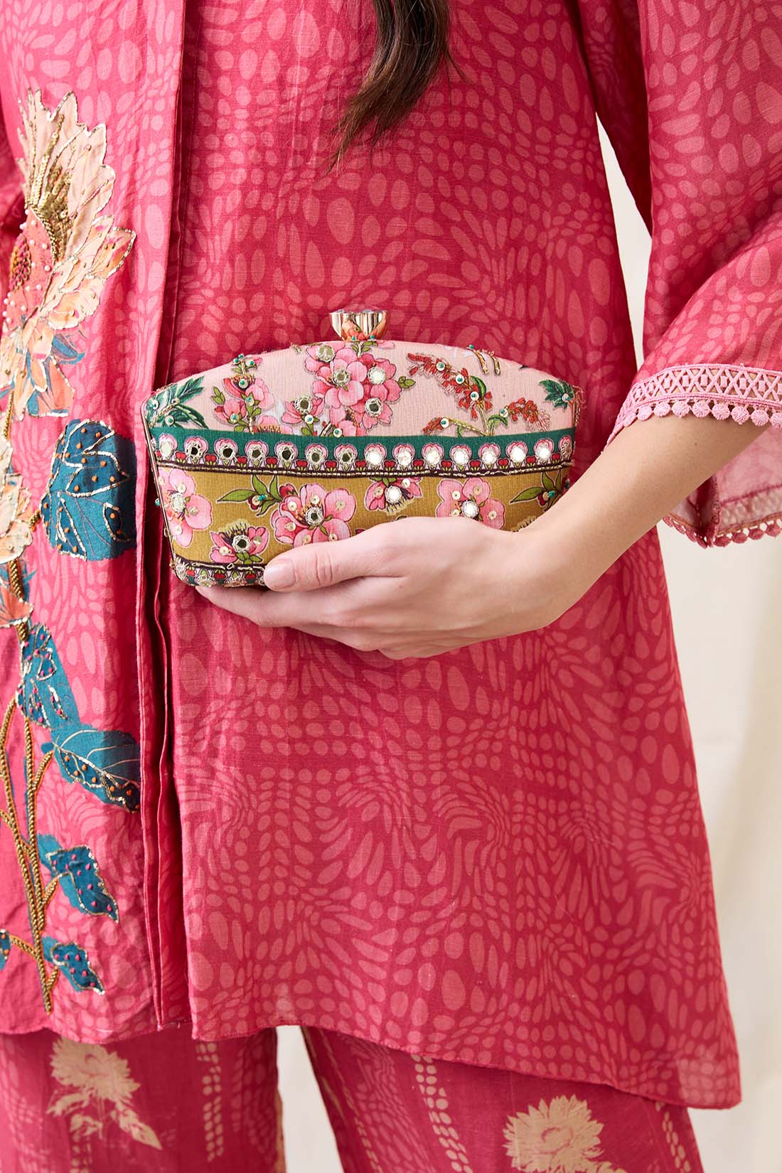 Tamaya embellished cluth bag SP4760B
