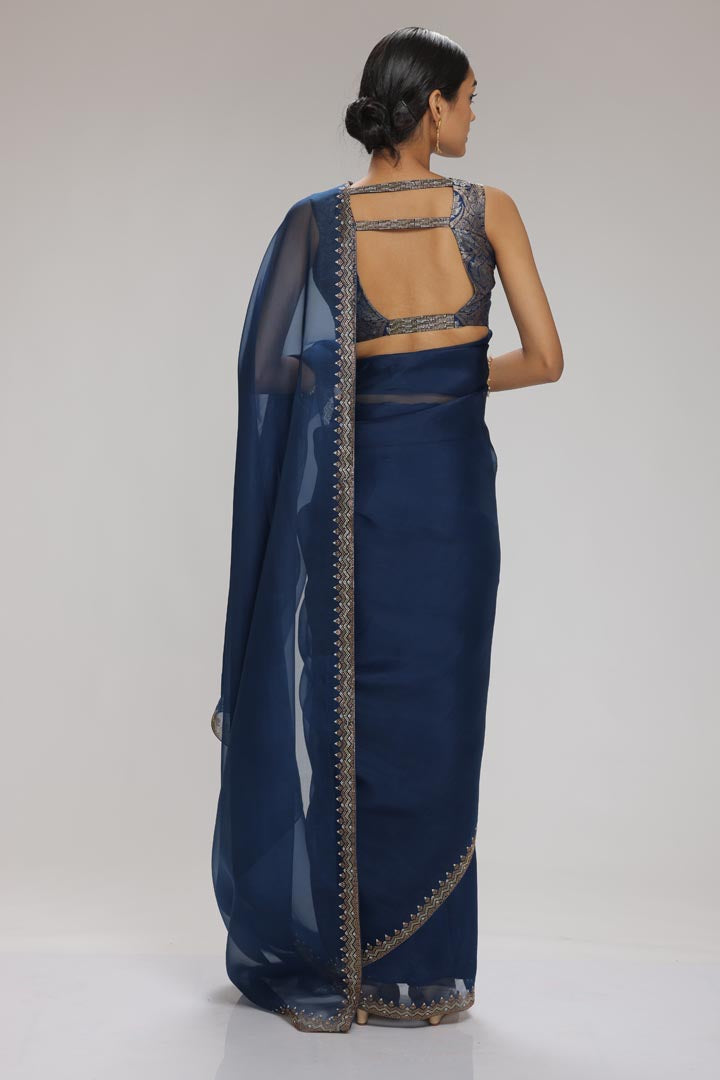 Lapis Saree