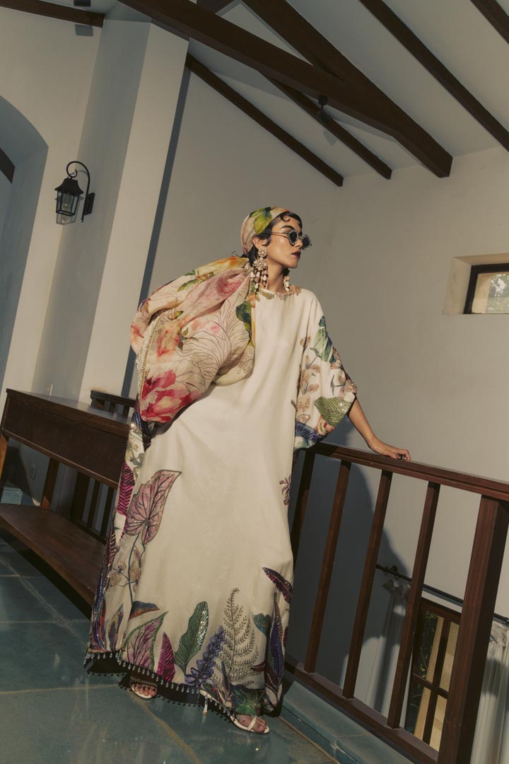 RESHAM EMB TOP PANT