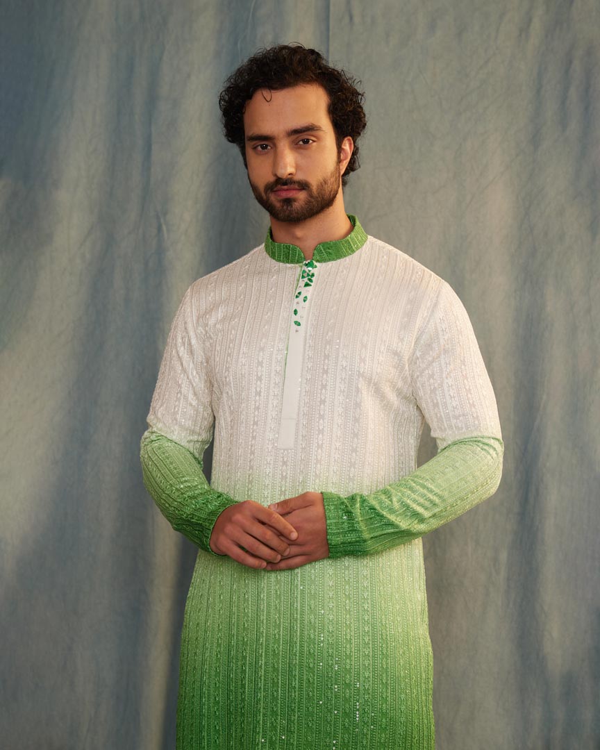 Image of Jade Green kurta set