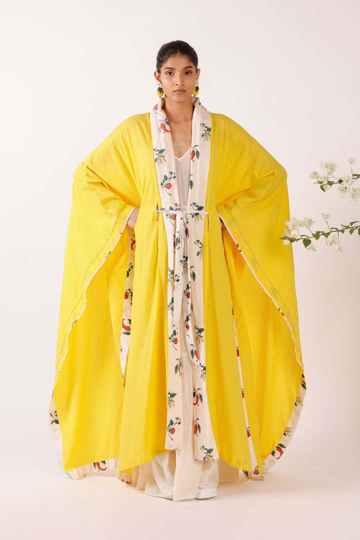 CHILLY PRINT YELLOW SHRUGNK-SHR-01-RS-S-25