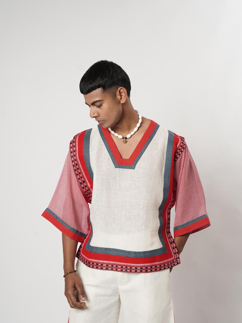 NAGA-GAMCHA SCARF CO-ORD SET
