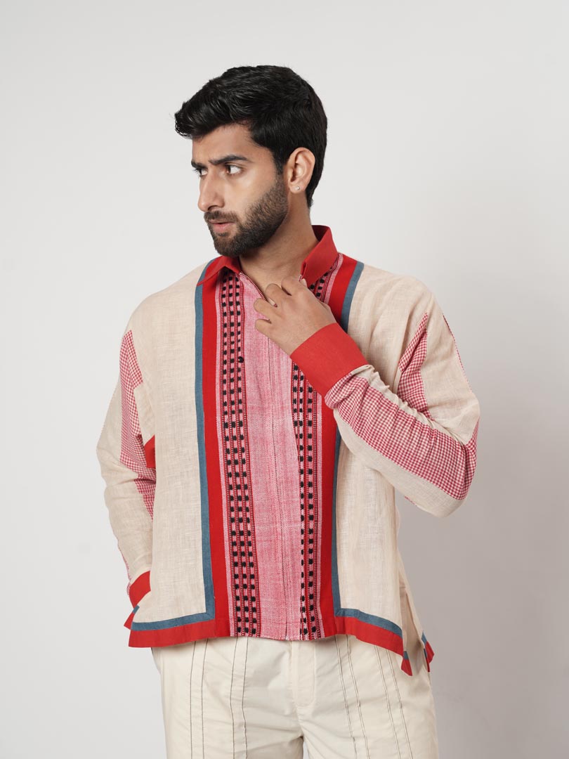 NAGA PATCH GUSSET SHIRT SET