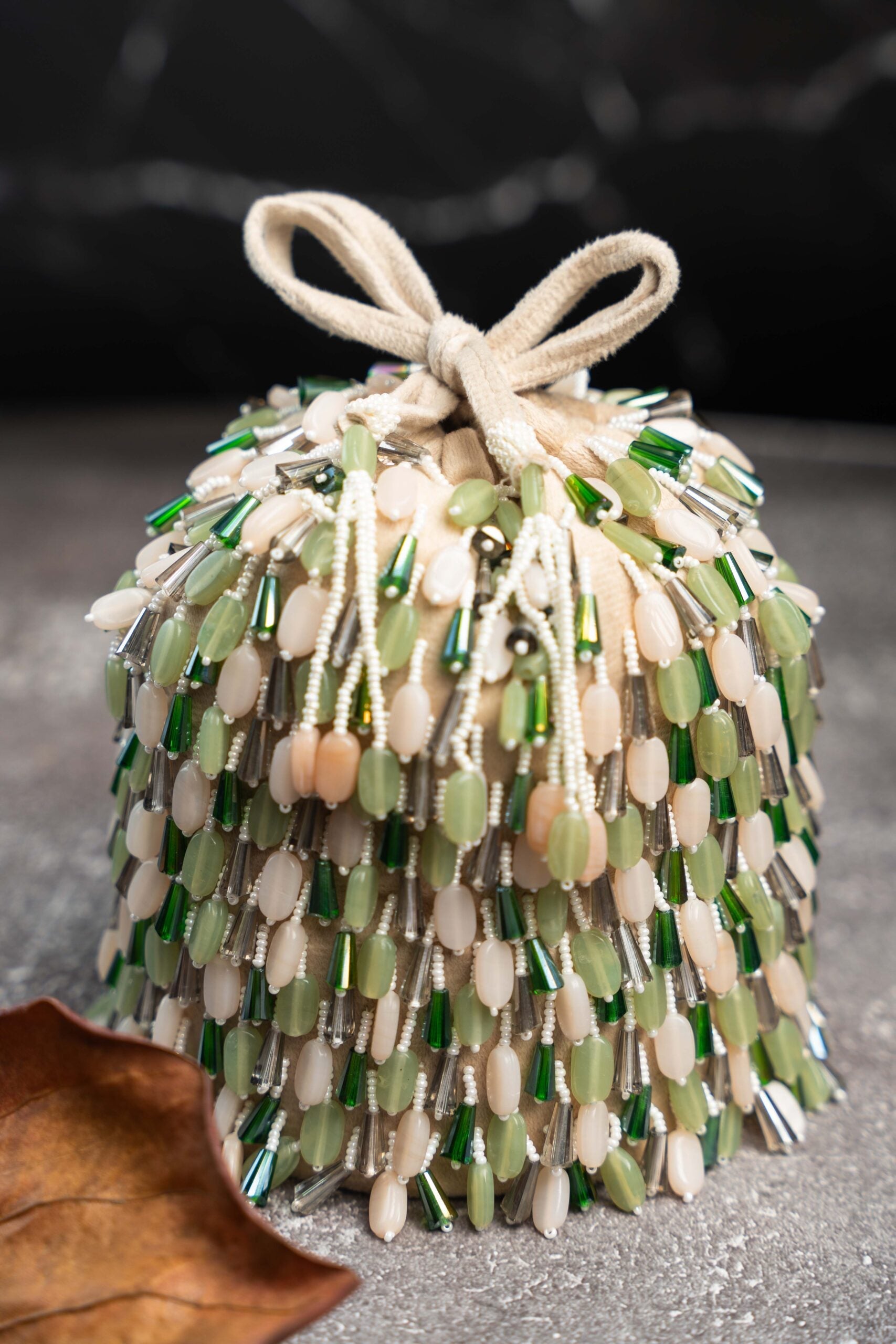 Serenity Gilt Drops Mint Maritime