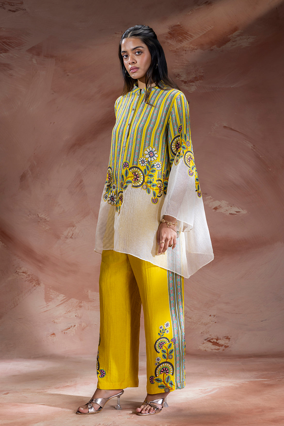 yellow Nooma Kurta set