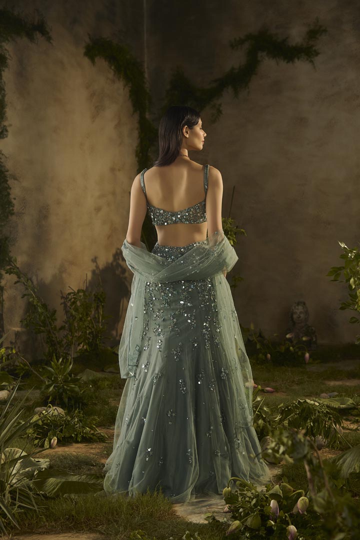SECRET GARDEN LEHENGA SET