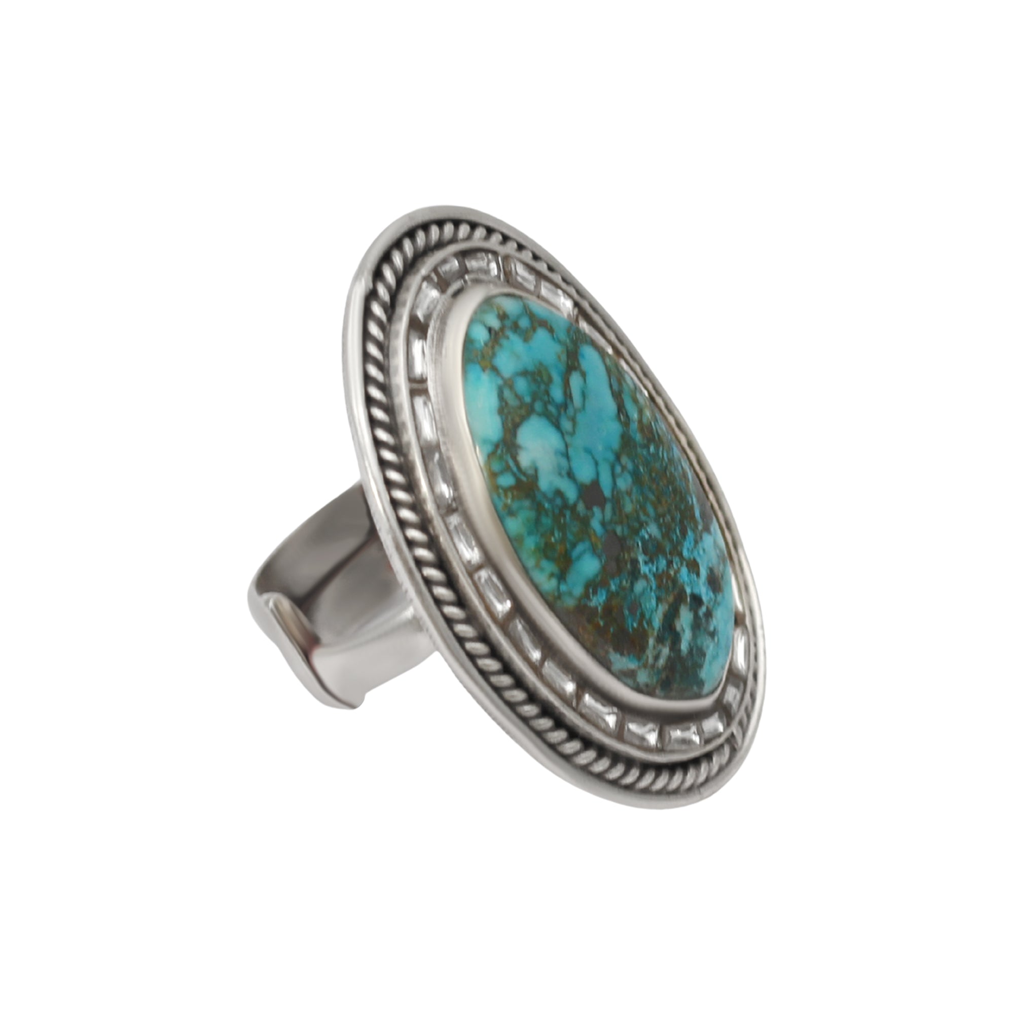 Sangeeta Boochra Signature Turquoise Statement Ring