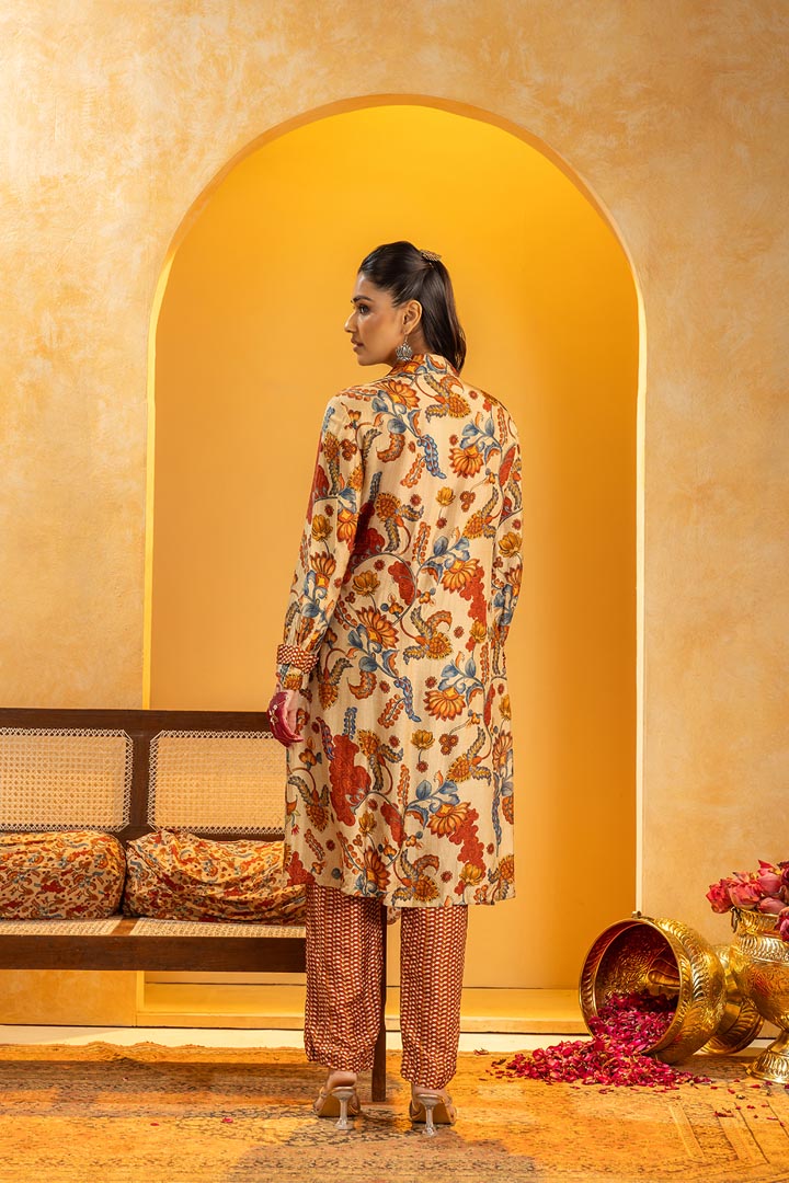 Rangtara embellished layered kurta setSP4851